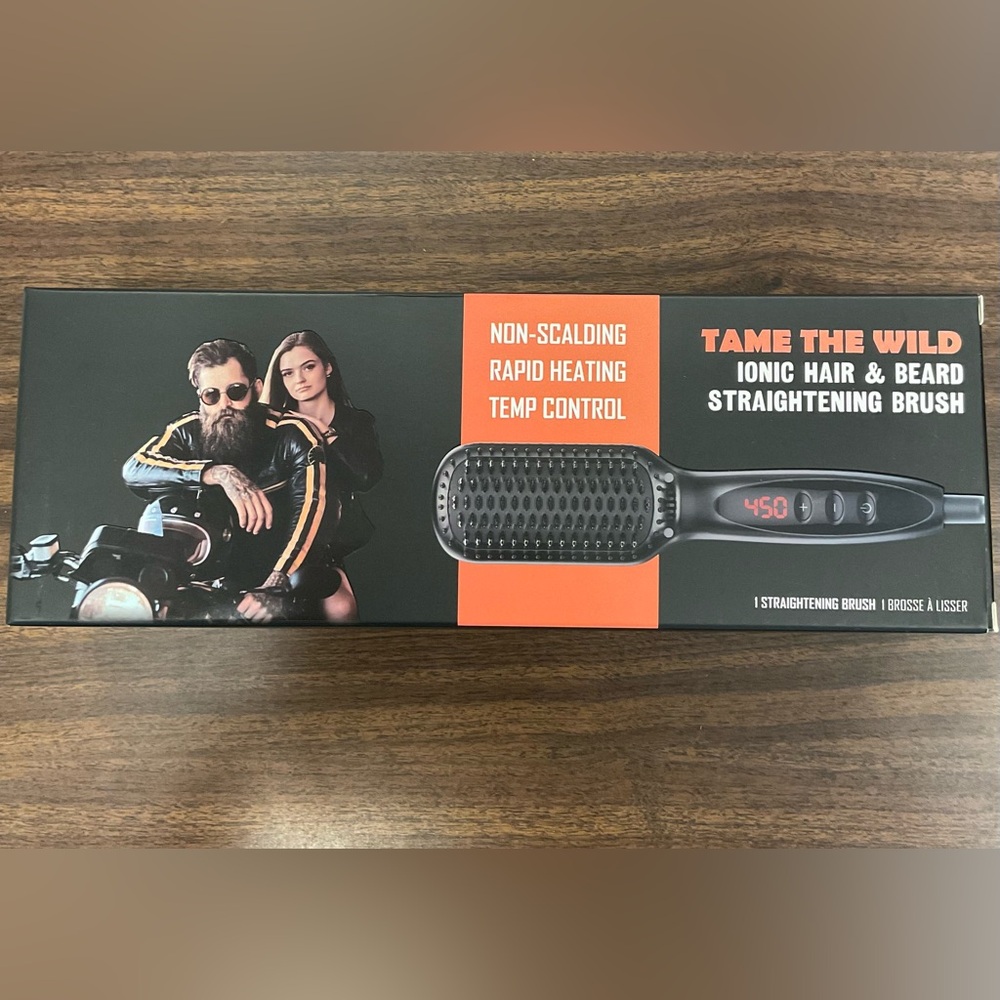 Brand New! Tame The Wild Pro Beard Straightener